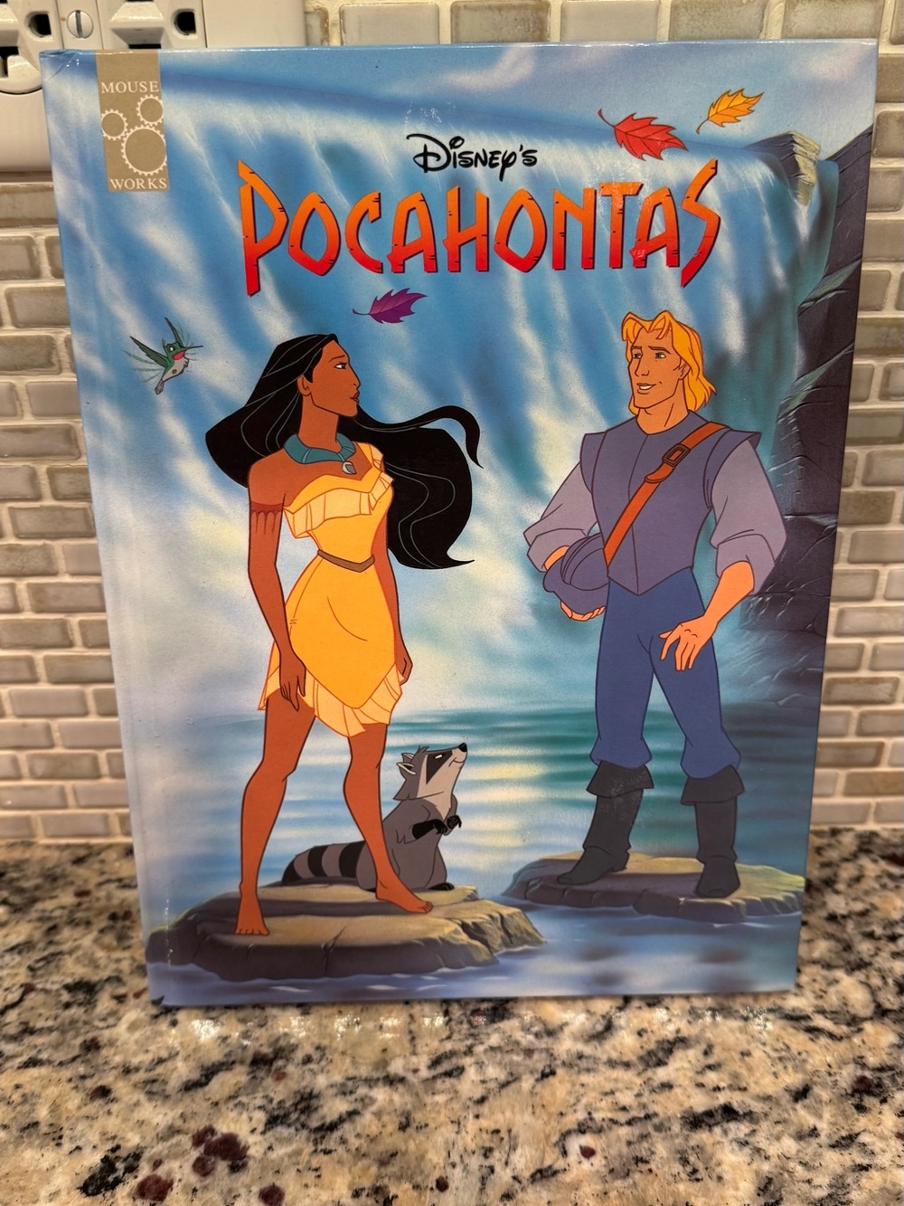 Vintage 1995 Disney’s Pocahontas Storybook Hardcover Book Classics Series